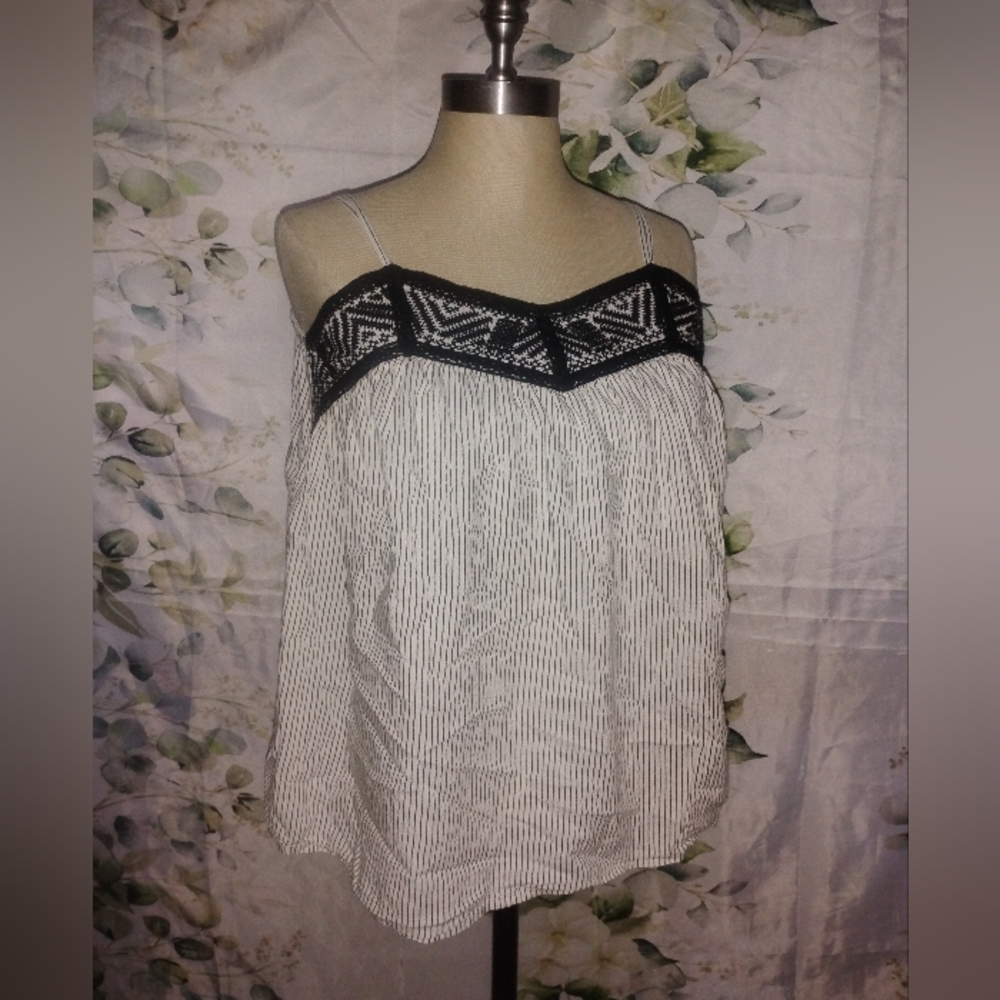 5For$12 Mossimo Embroidered And Striped Top